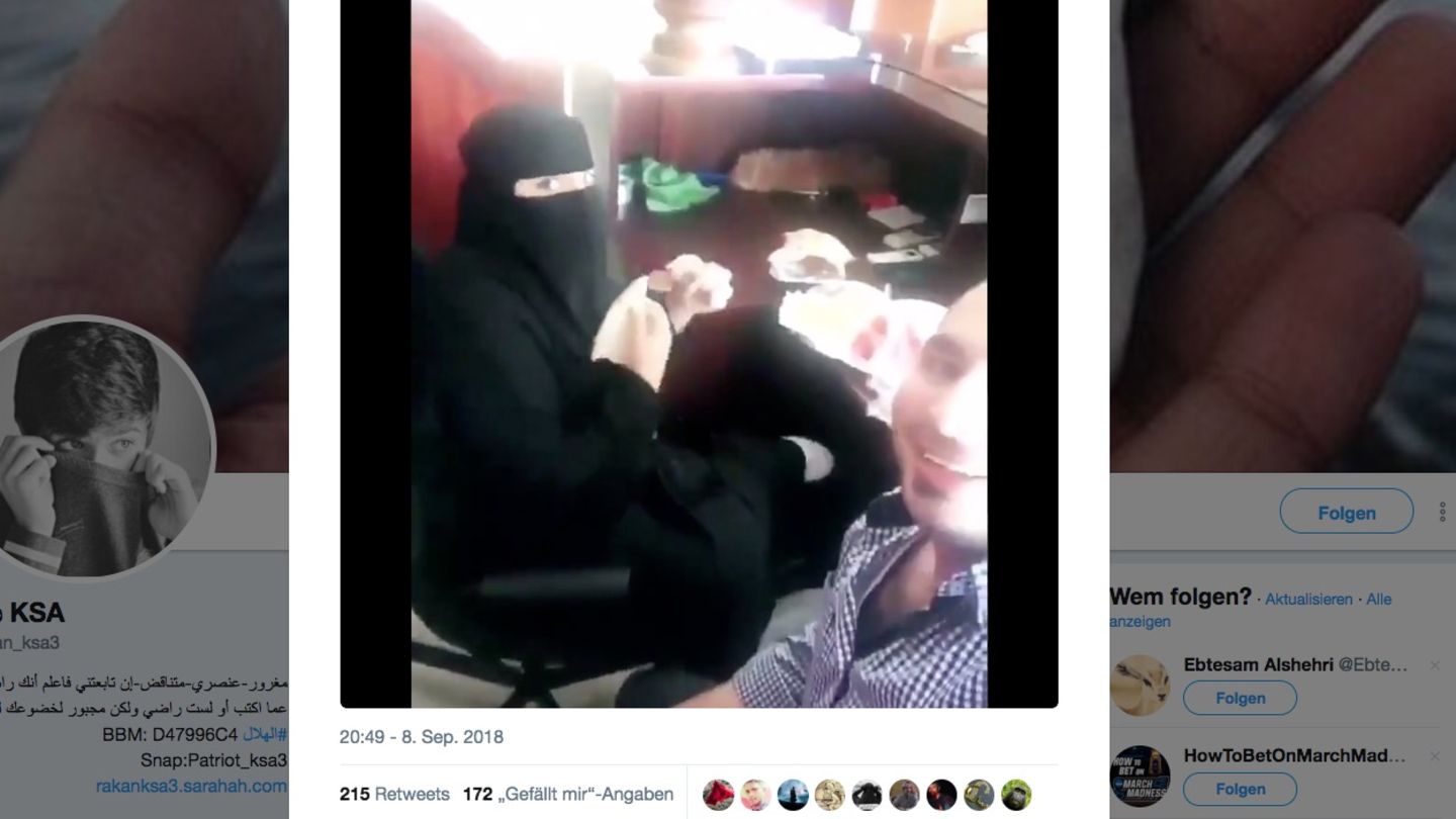 Screenshot aus dem Twitter-Video