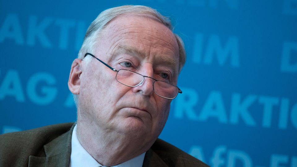 AfD-Chef Alexander Gauland: Maaßen habe "natürlich in keiner Weise uns irgendwelche Ratschläge gegeben"