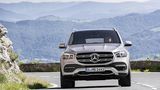 Mercedes GLE 2019 - von vorne unspektakulär und typisch Mercedes
