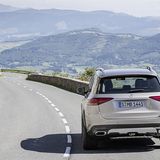 Mercedes GLE 2019 - das Heck erinnert an die A-Klasse