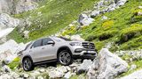 Mercedes GLE 2019 - über Stock und Stein Dank Luftfederung und Untersetzung