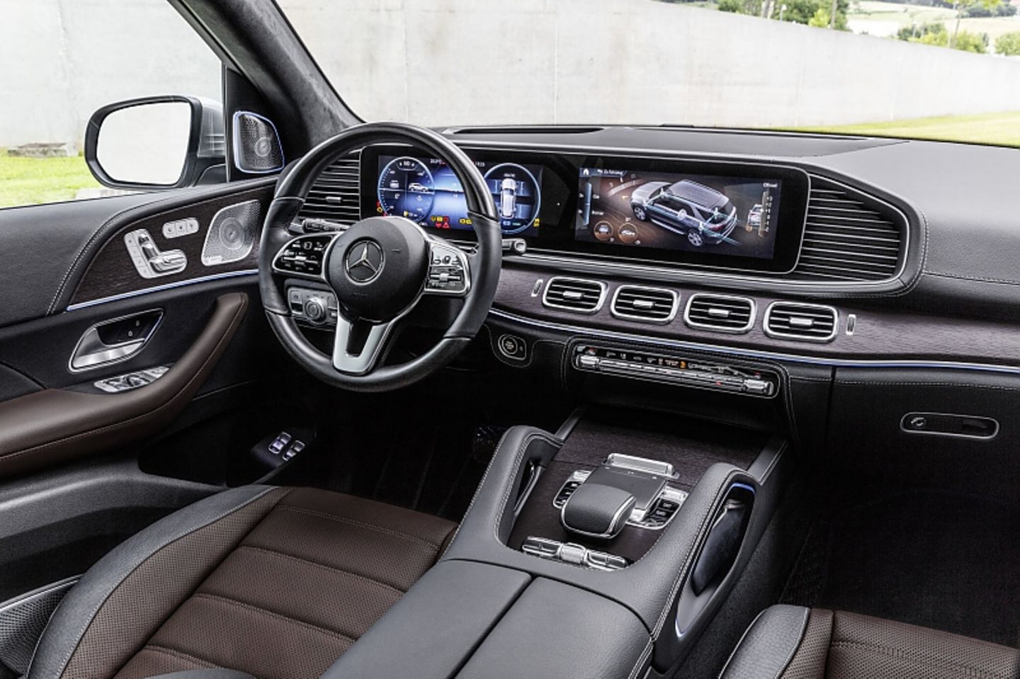 Das Cockpit des Mercedes GLE 2019