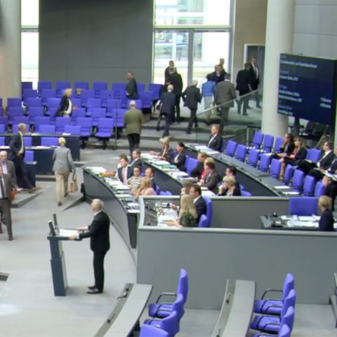 Bundestag: AfD-Fraktion verlässt nach Rede des SPD-Politikers Johannes Kahrs den Plenarsaal