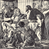 Alarich I. plünderte 410 Rom. Obwohl die Verwüstungen geringer waren, als die Legenden später behaupteten, erholte sich das Reich nicht von dieser Niederlage.