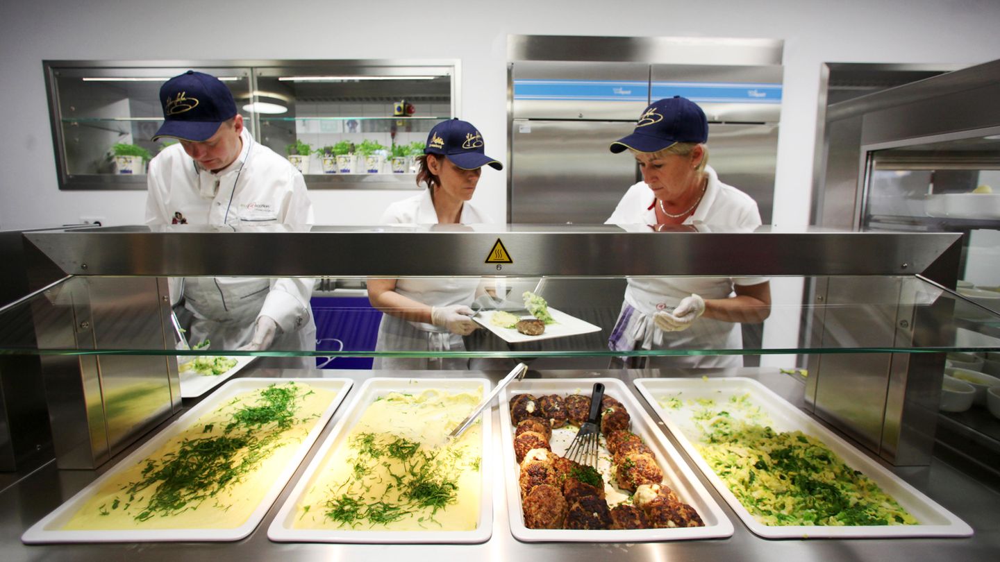 Eine Schulkantine (Symbolbild)