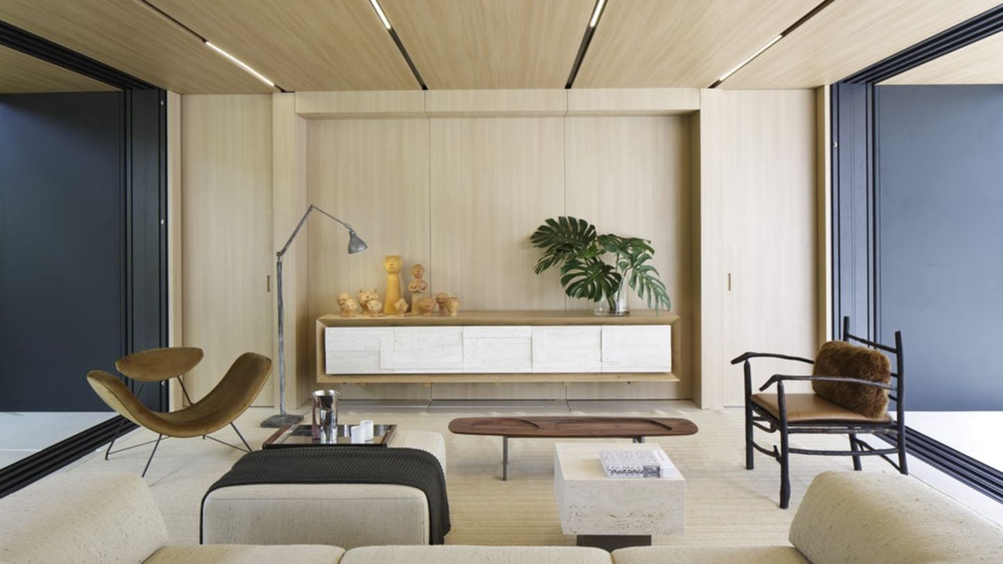 Das Haus ist ein Gesamtkunstwerk - auch die Möbel wurden eigens entworfen.