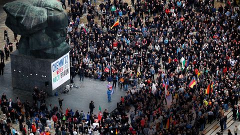 Chemnitz: Zuerst marschierten Rechte, dann wehrte sich die Mehrheit