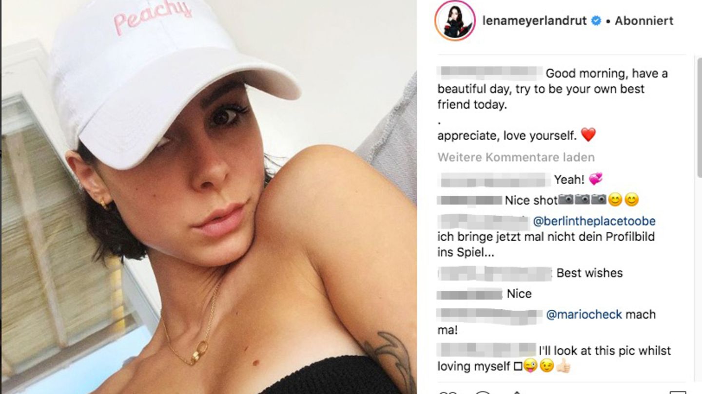 Lena Meyer-Landrut lässt ihre Fans an ihrem Urlaub in der Sonne teilhaben