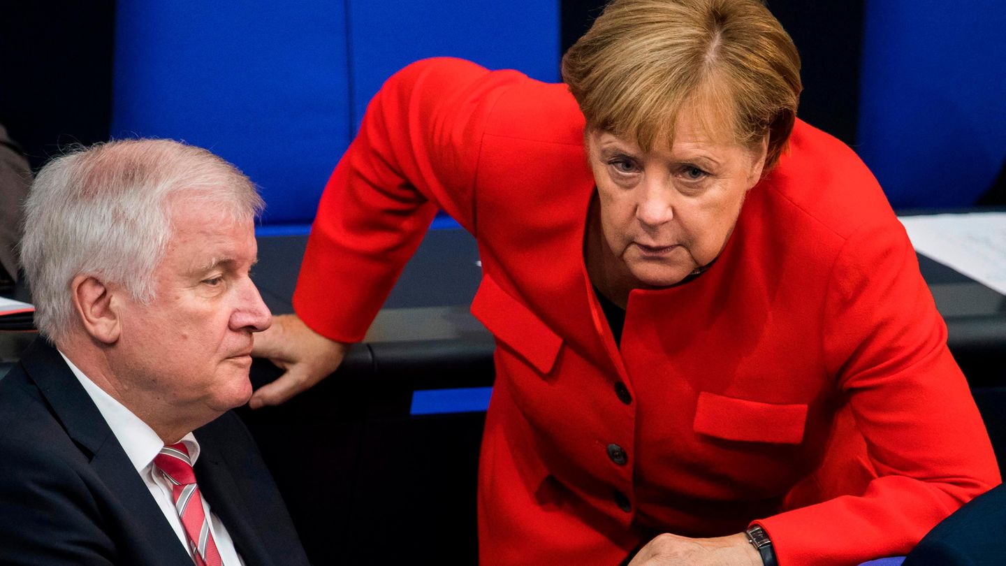 Angela Merkel und Horst Seehofer