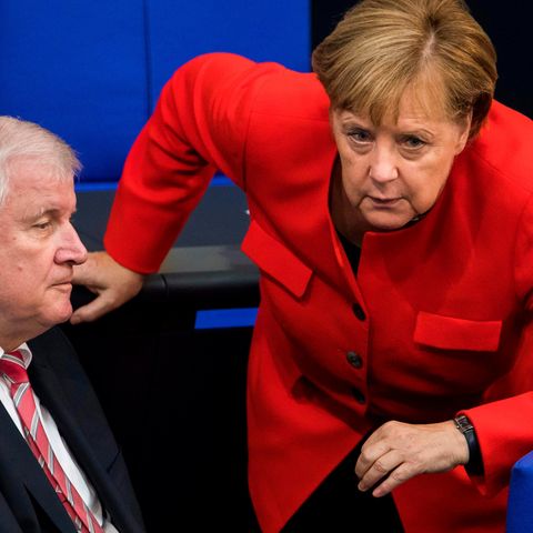 Angela Merkel und Horst Seehofer