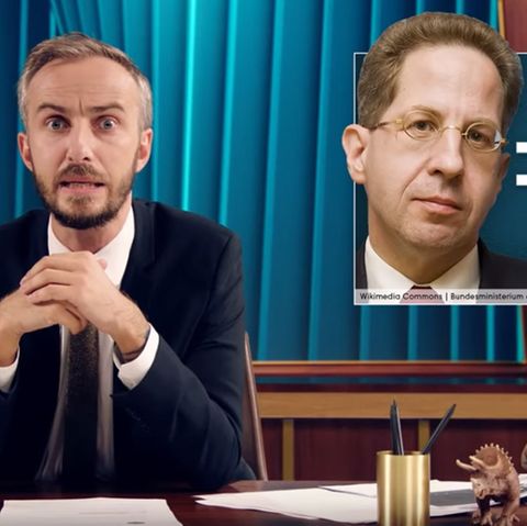 Jan Böhmermann befasst sich mit Hans-Georg Maaßen