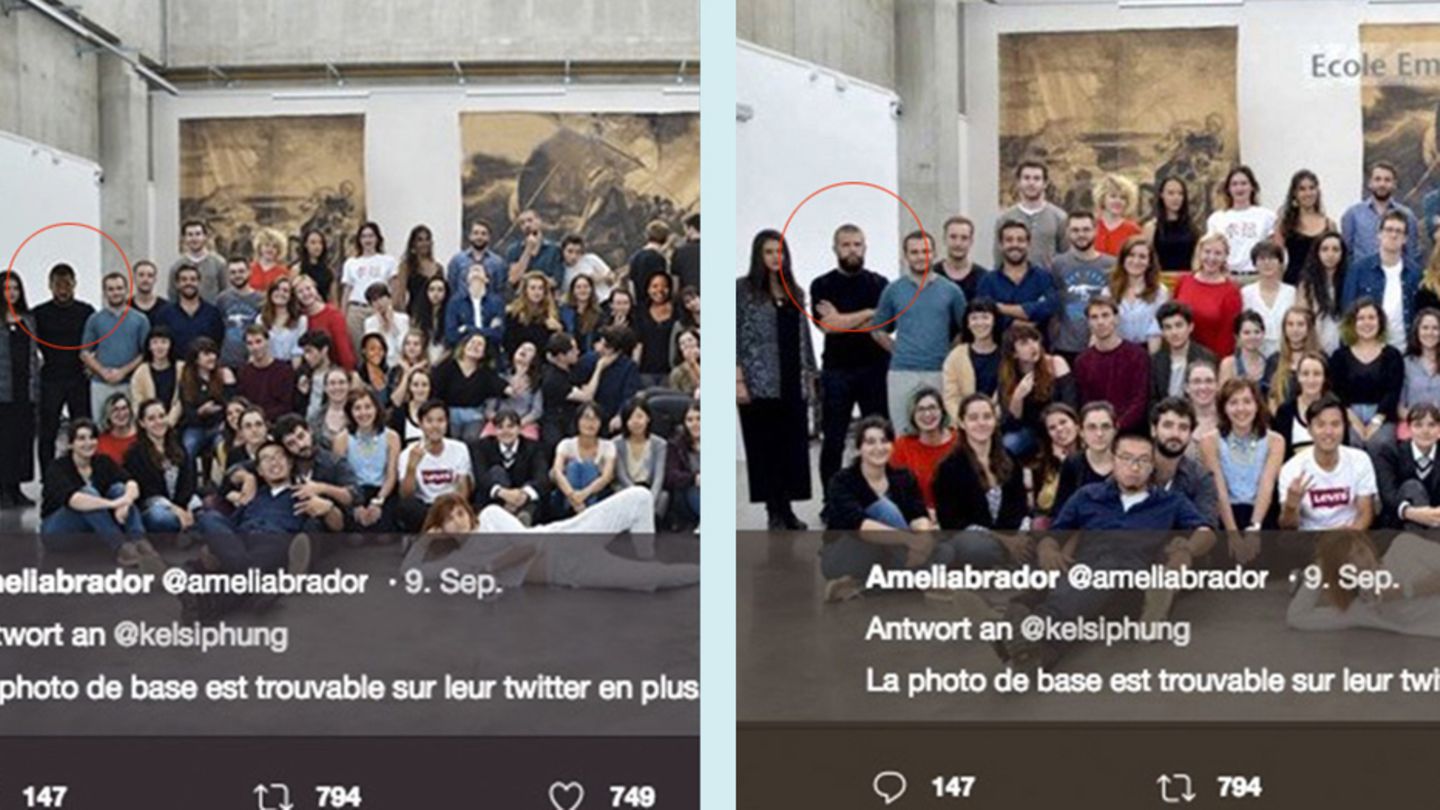 Frankreich: Vielfalt durch Photoshop – Kunstschule färbt Studenten schwarz