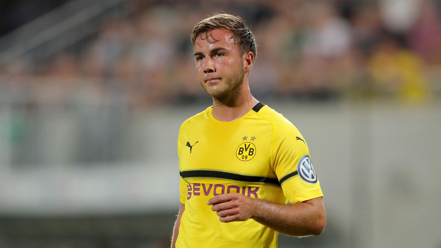 Mario Götze ist für BVB-Trainer Favre offenbar nicht "athletisch" genug