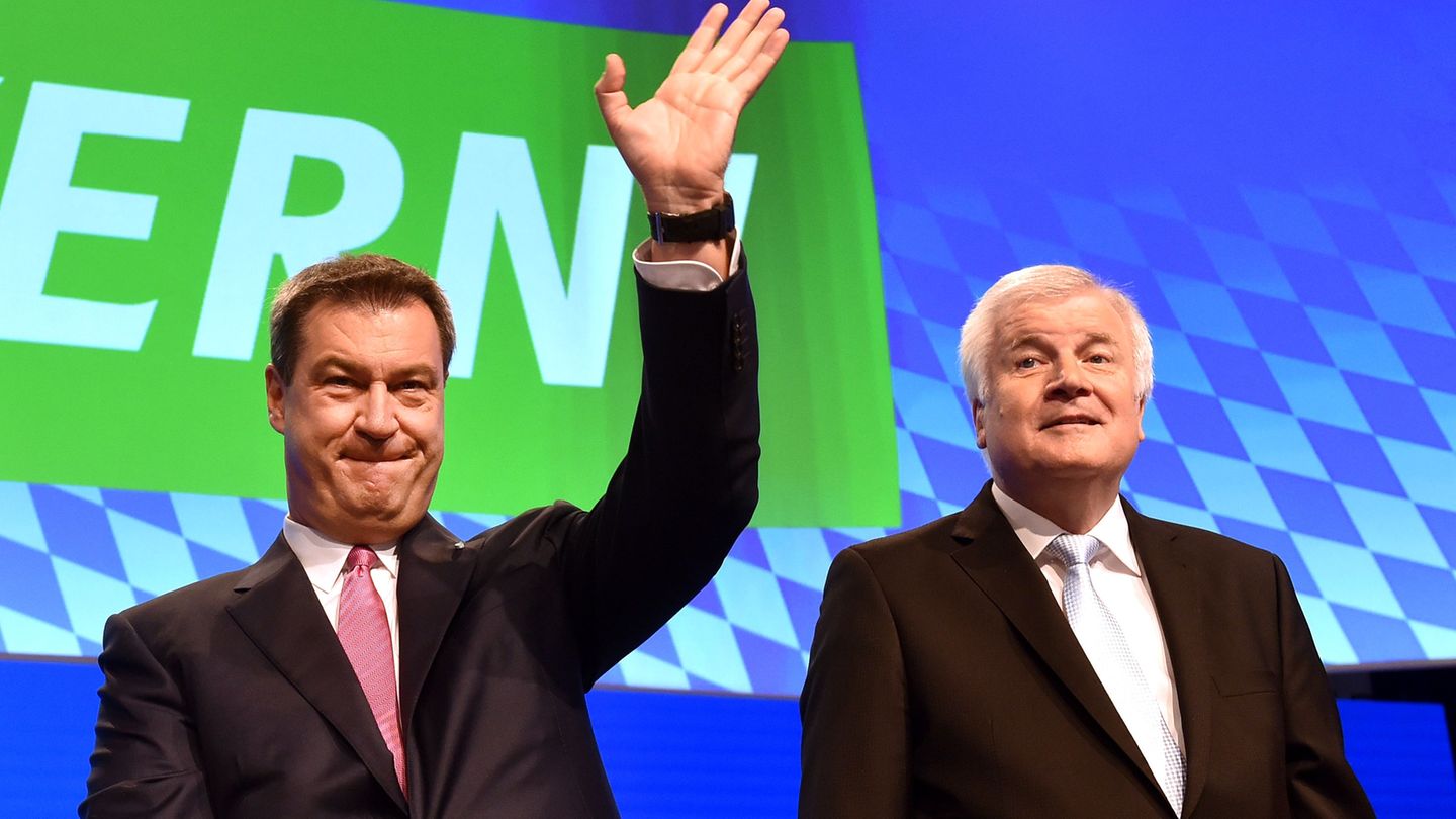 Markus Söder und Horst Seehofer