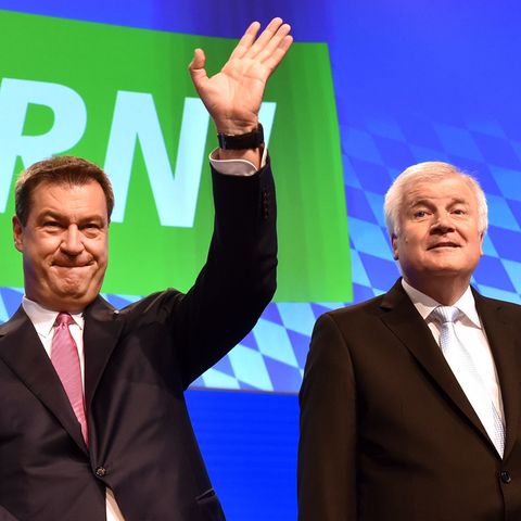Markus Söder und Horst Seehofer