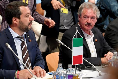 Jean Asselborn beäugte schon kurz vor seinem Ausbruch Salvini misstrauisch