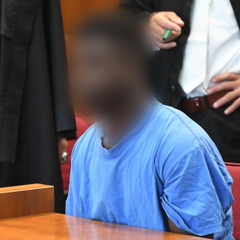 Der Angeklagte im September 2017 vor Gericht