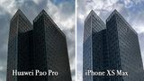 Zum Vergleich: Die Tanzenden Türme vom Weiten, wenn die "Himmel"-Automatik beim Huawei P20 Pro nicht anspringt. Das Bild ist dann deutlich realistischer.