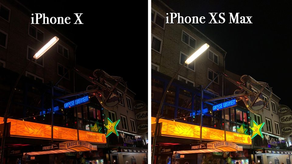 Low-Light-Aufnahmen profitieren enorm vom neuen Kamerasystem des iPhone XS