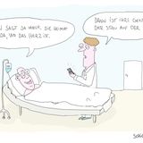 Cartoons von Tobias Schülert: Klimawandel - So schlecht geht es Frau Holle