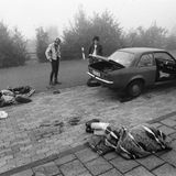 Reifenpanne auf der A2