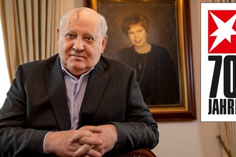 Michail Gorbatschow 70 Jahre stern