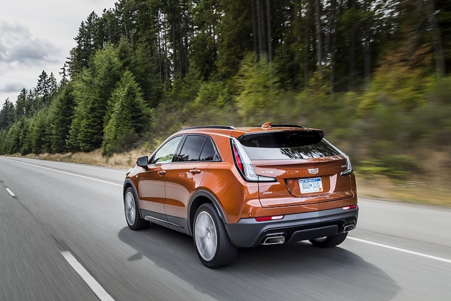 Der Cadillac XT4 hat kompakte Abmaße