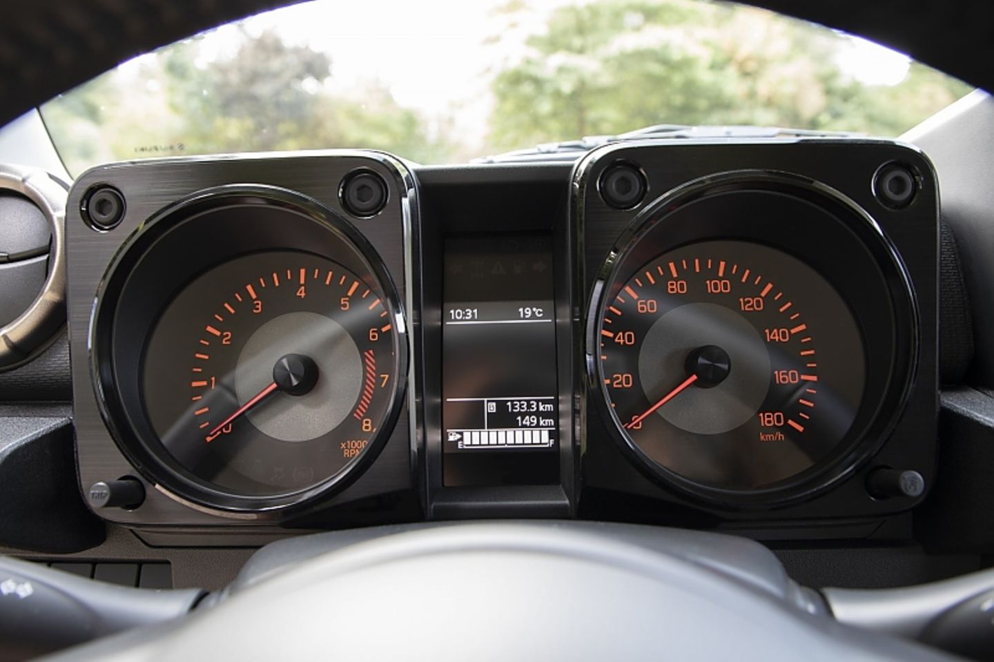 Suzuki Jimny 1.5 - puristisches Cockpit