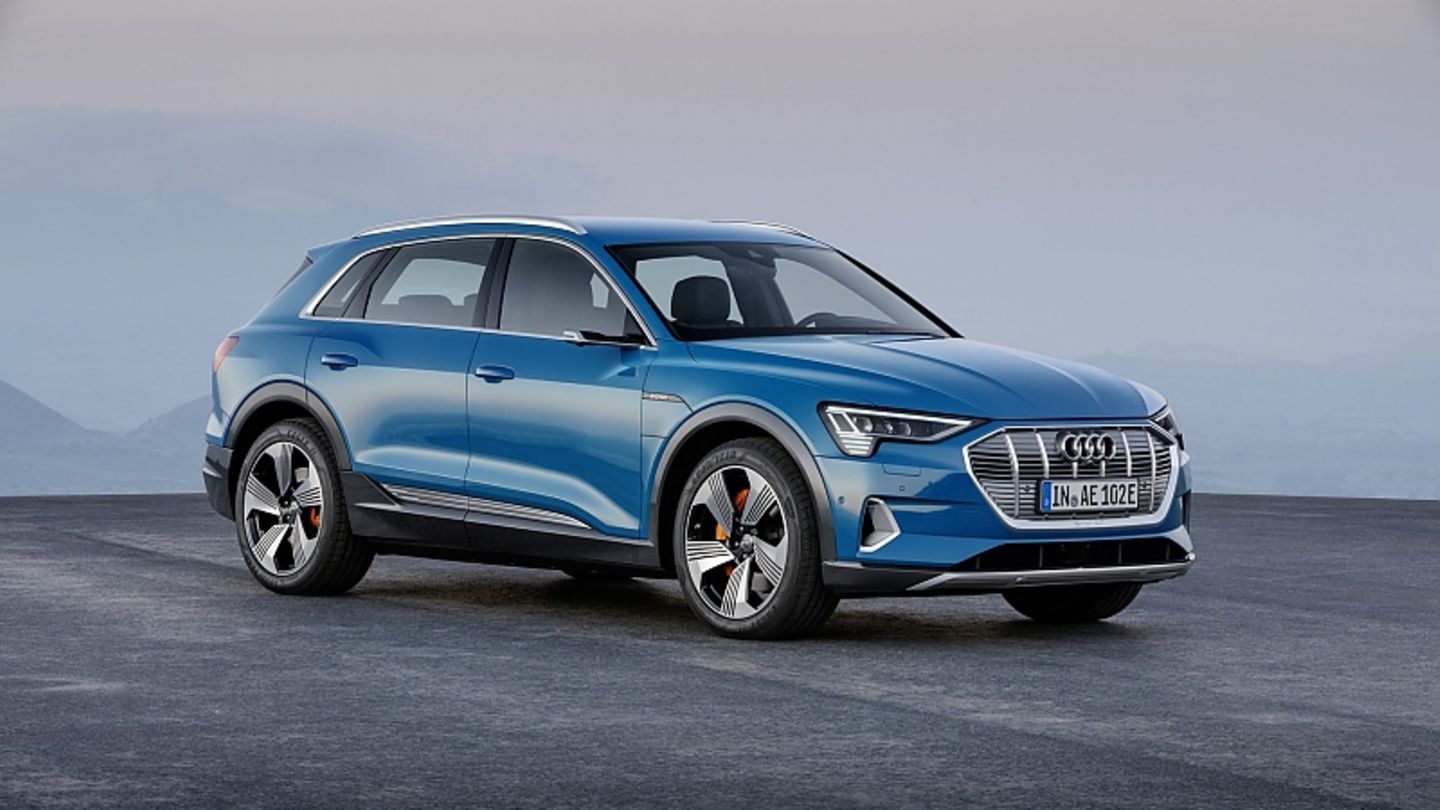 Der e-tron folgt dem typischen Audi-Design