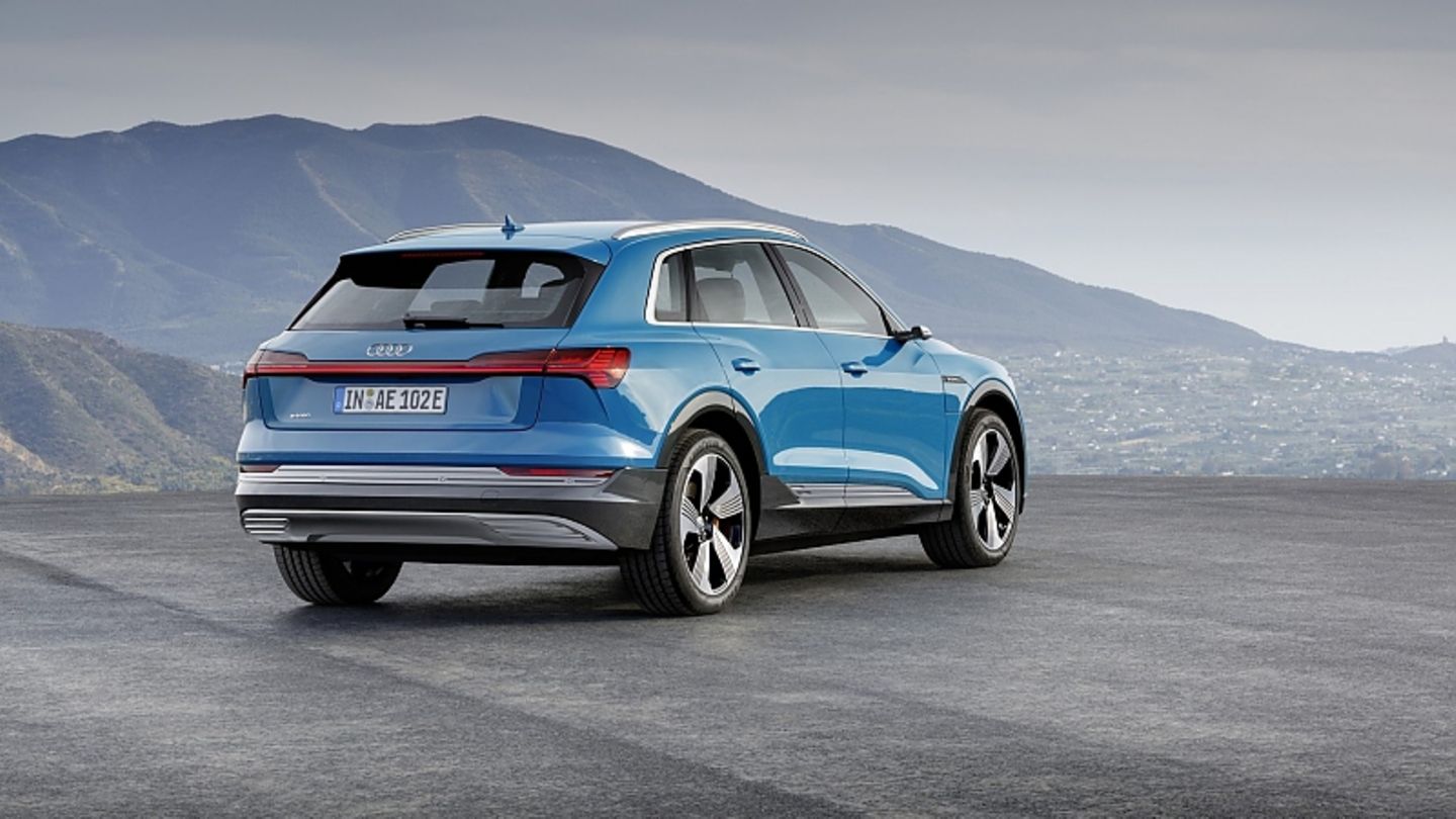 Der Audi e-tron wiegt rund 2.5 Tonen