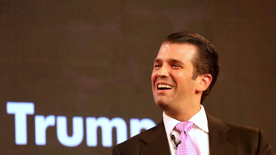 Donald Trump Junior, der älteste Sohn von US-Präsident Trump Donald Trump Junior, der älteste Sohn von US-Präsident Trump