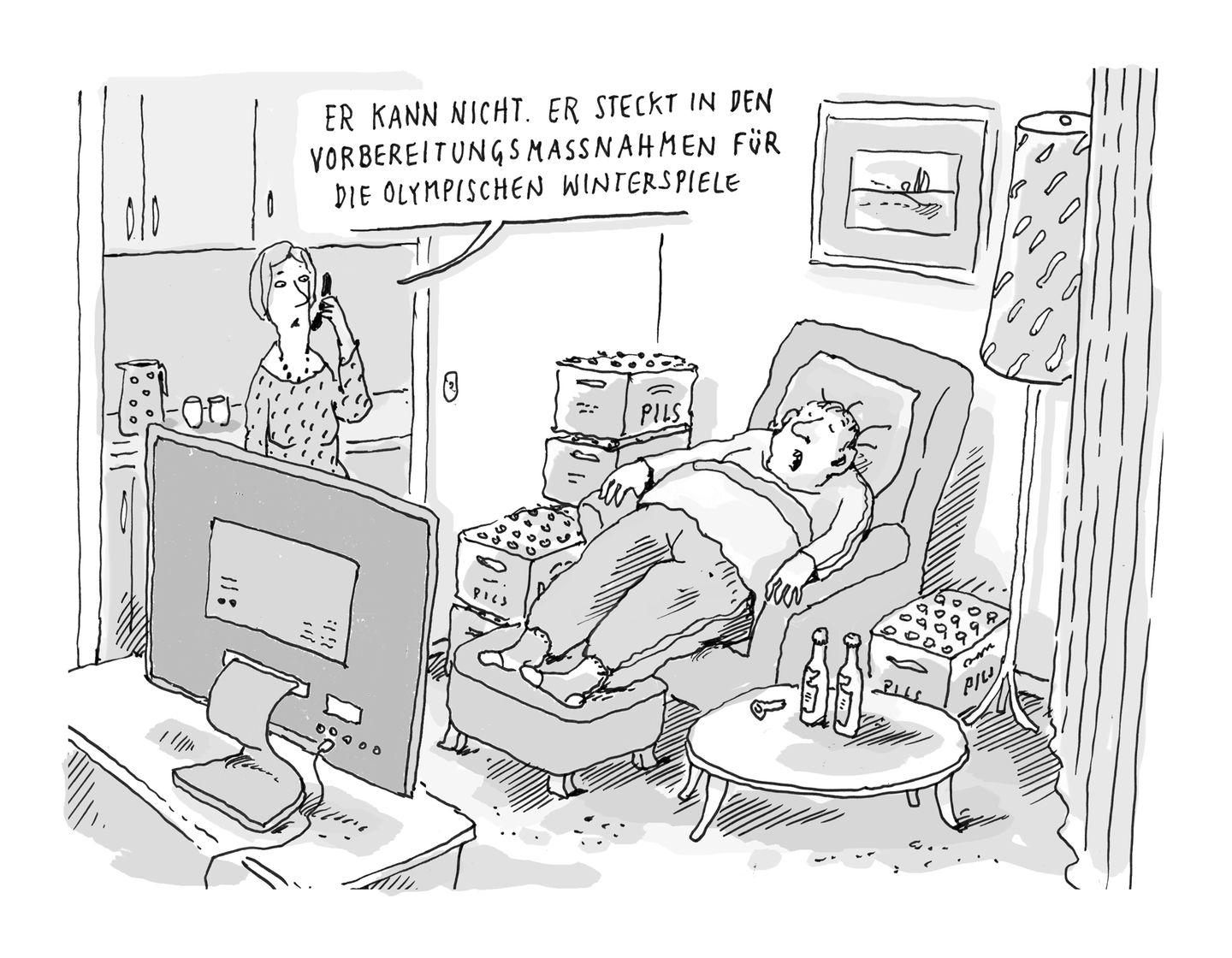 Cartoons von Til Mette: Haben Sie auch solche Freunde?