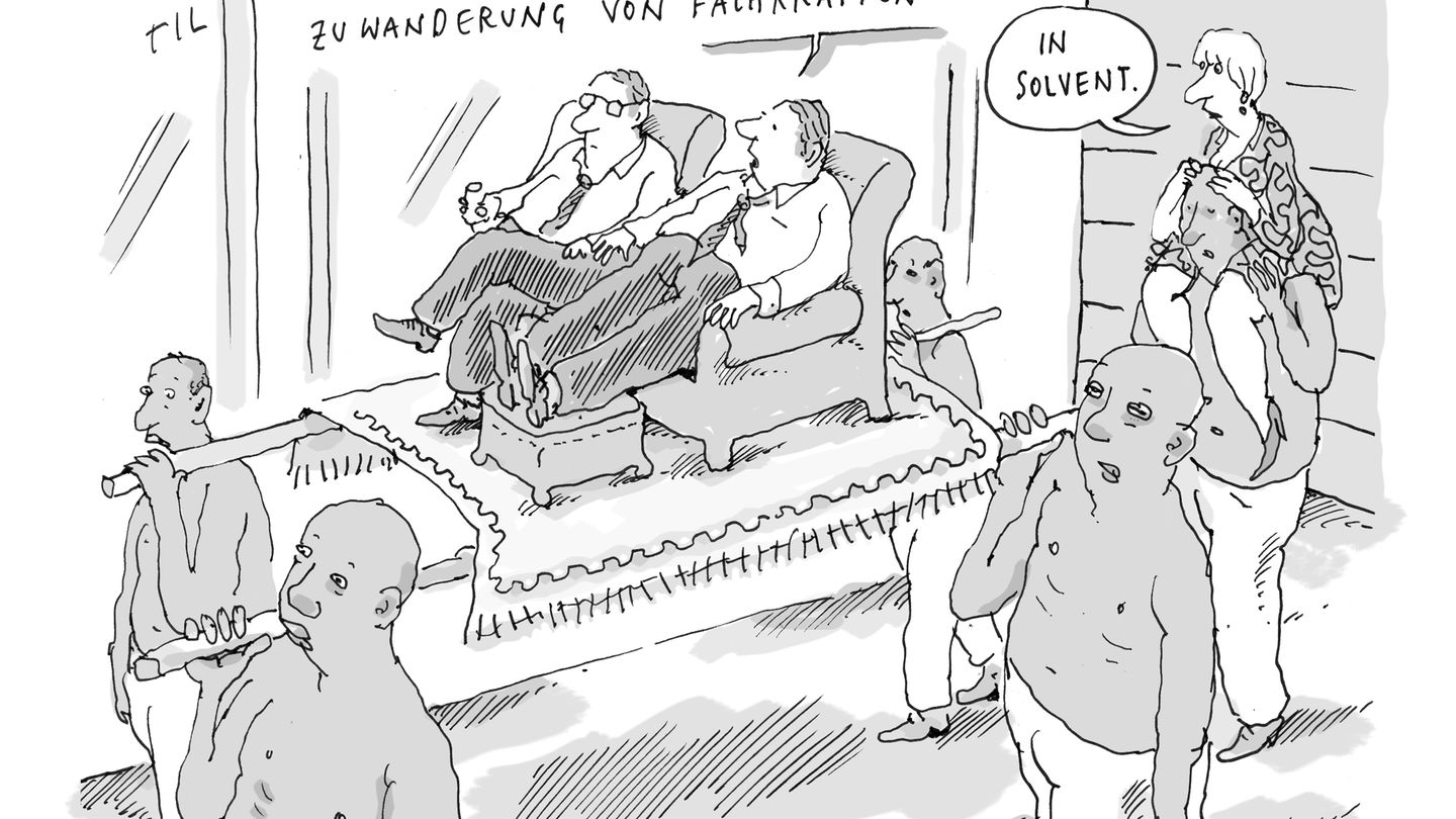 Cartoons von Til Mette: Haben Sie auch solche Freunde?