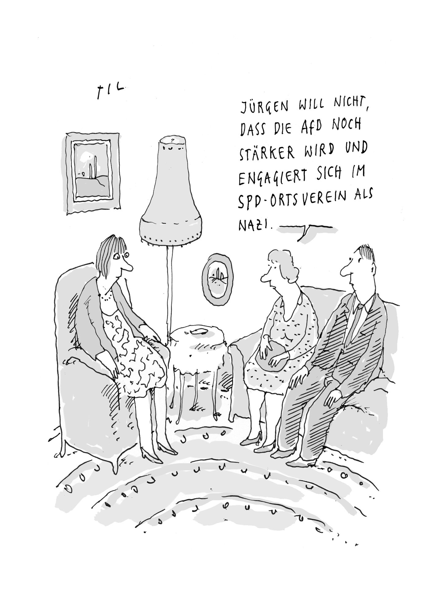Cartoons von Til Mette: Haben Sie auch solche Freunde?