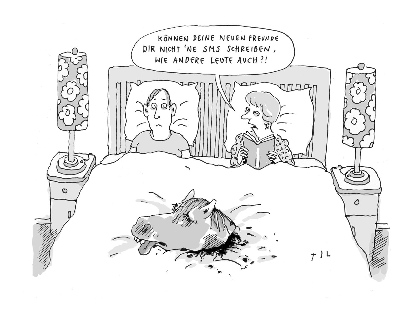 Cartoons von Til Mette: Haben Sie auch solche Freunde?