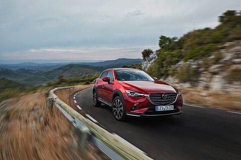 Der Mazda CX-3 hat seine Abmessungen nicht verändert