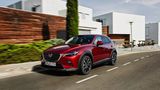 Nur wer genau hinschaut, der erkennt die optischen Veränderungen an der Front des Mazda CX-3 2019