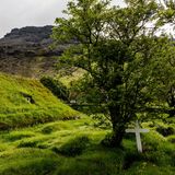 Gotteshaus mit Torfdach: Die Kirche der Gemeinde Öræfi wurde im 19. Jahrhundert gebaut