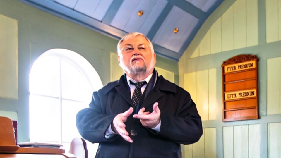 Land der Trolle und Geysire: Regionalbischof Kristján Valur Ingólfsson Regionalbischof Kristján Valur Ingólfsson