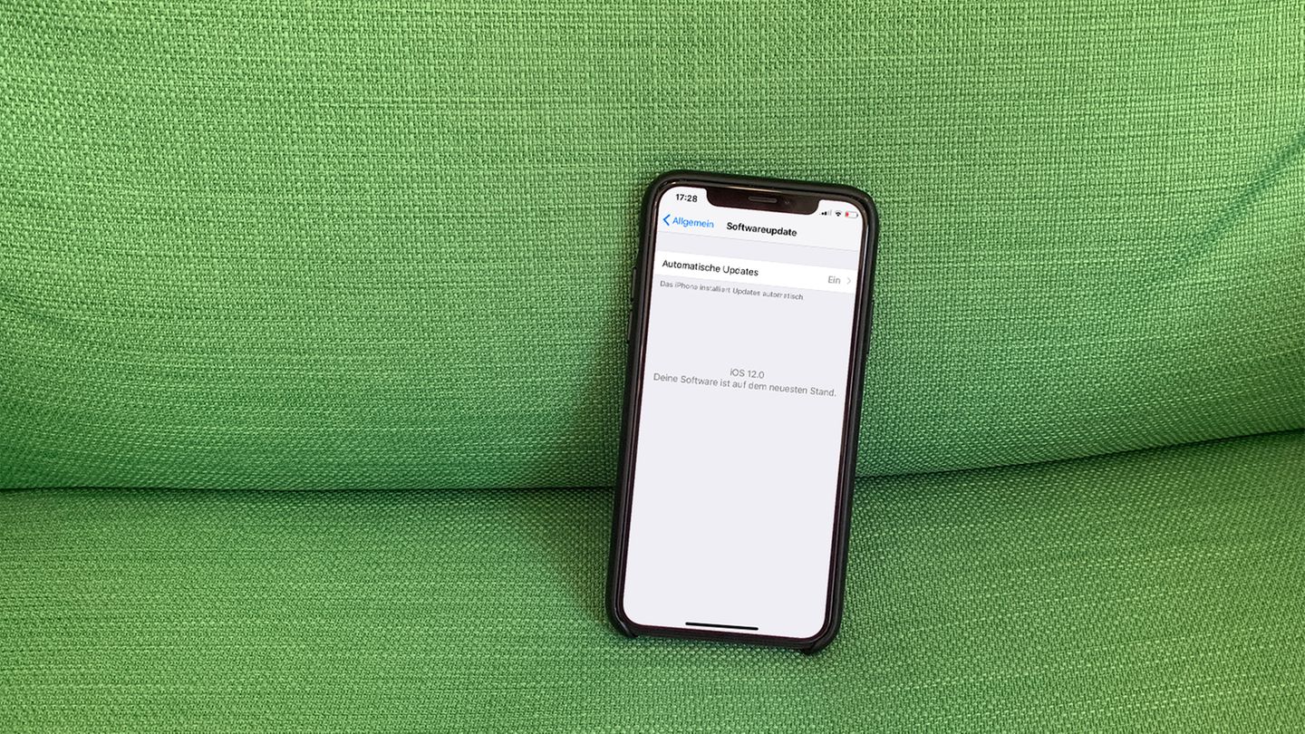 iOS 12 iPhone X