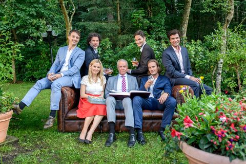 (Ehemalige) "Sturm der Liebe"-Darsteller um Dirk Gabula in der Rolle des Werner Saalfeld