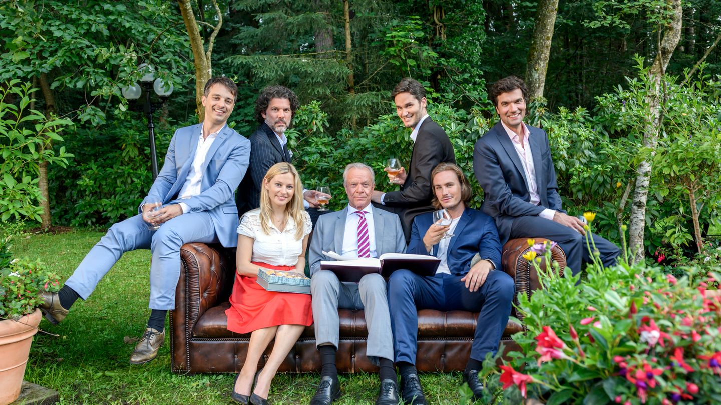 (Ehemalige) "Sturm der Liebe"-Darsteller um Dirk Gabula in der Rolle des Werner Saalfeld