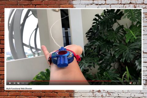Dieses Gerät schießt Fäden – wie bei Spiderman