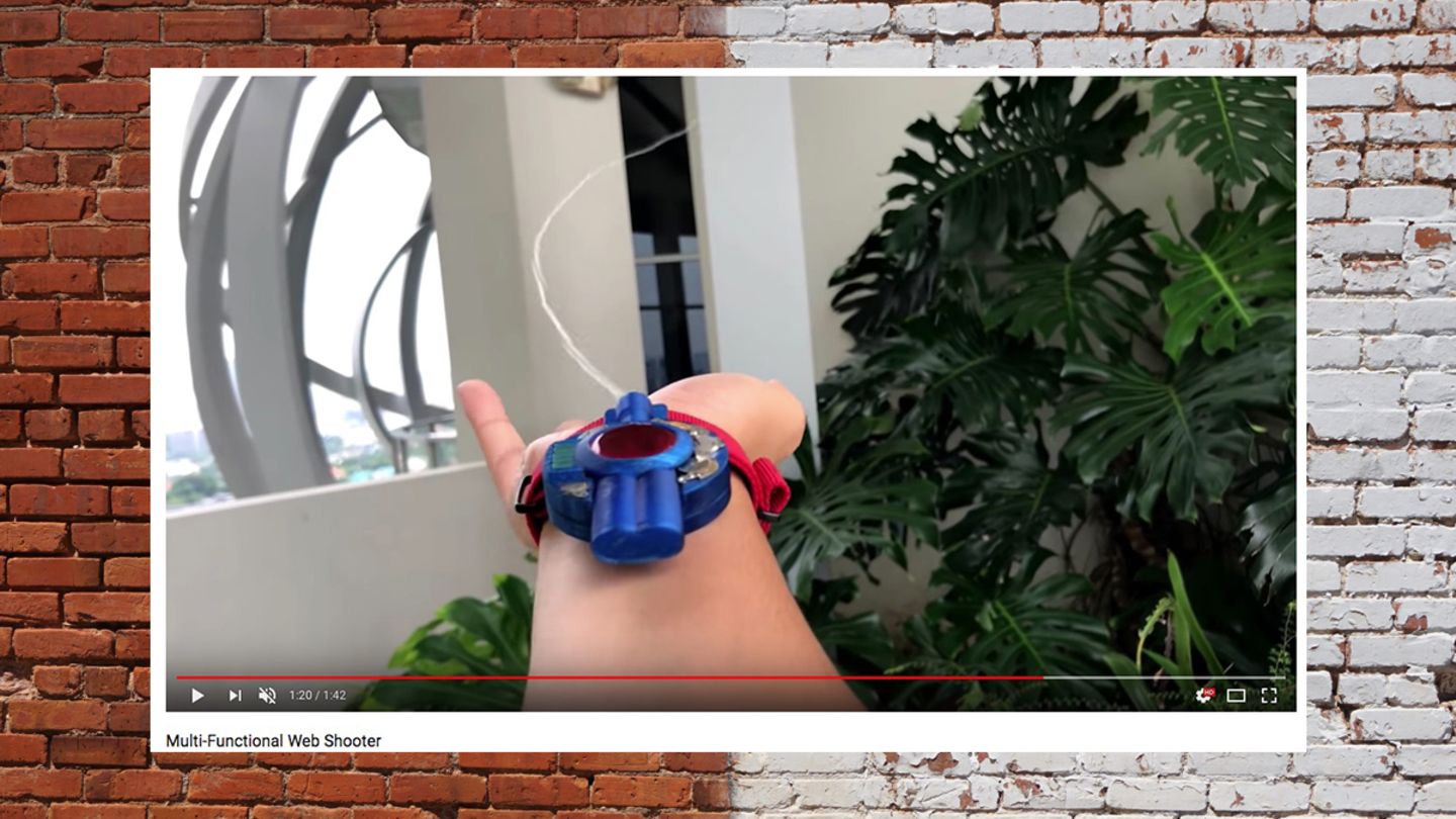Dieses Gerät schießt Fäden – wie bei Spiderman
