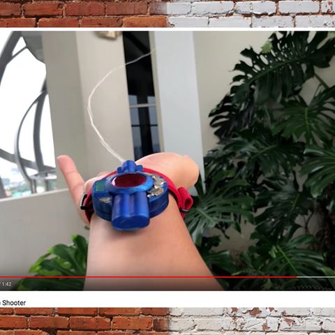 Dieses Gerät schießt Fäden – wie bei Spiderman