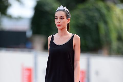 Italien: Chiara Bordi auf dem roten Teppich