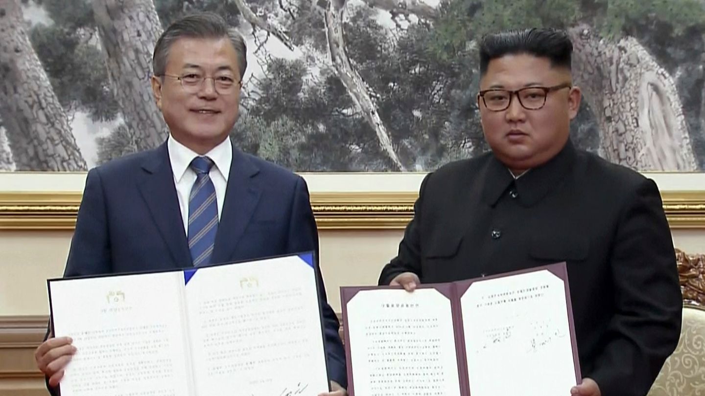 Gipfel zwischen Süd- und Nordkorea: Kim will Atomstätte schließen und Inspekteure zulassen - unter einer Bedingung