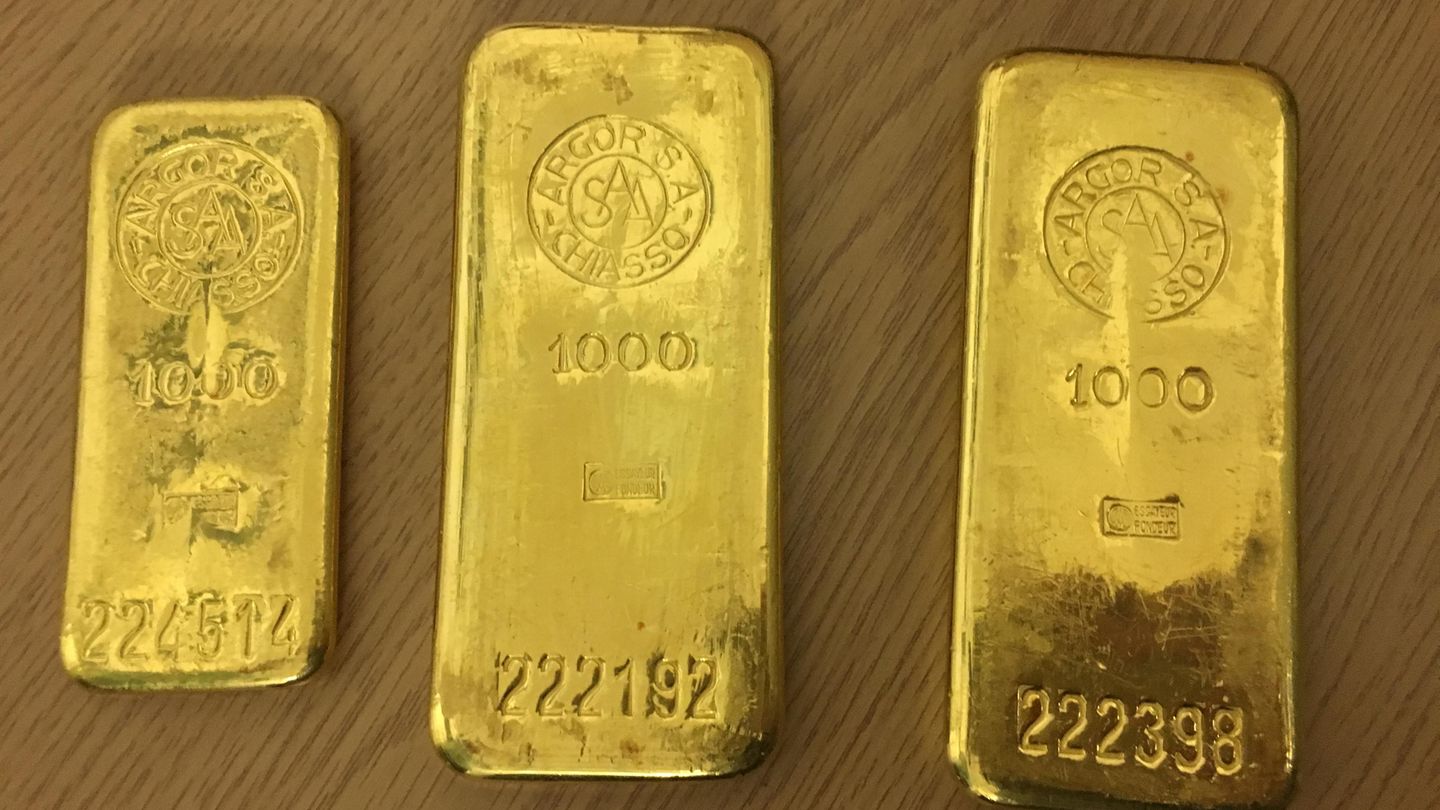 Drei Goldbarren gefunden und diese zum Fundbüro gebracht