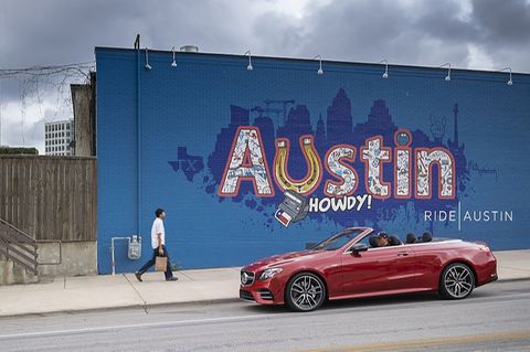 Mercedes AMG E53 4matic Cabrio - unterwegs in Texas