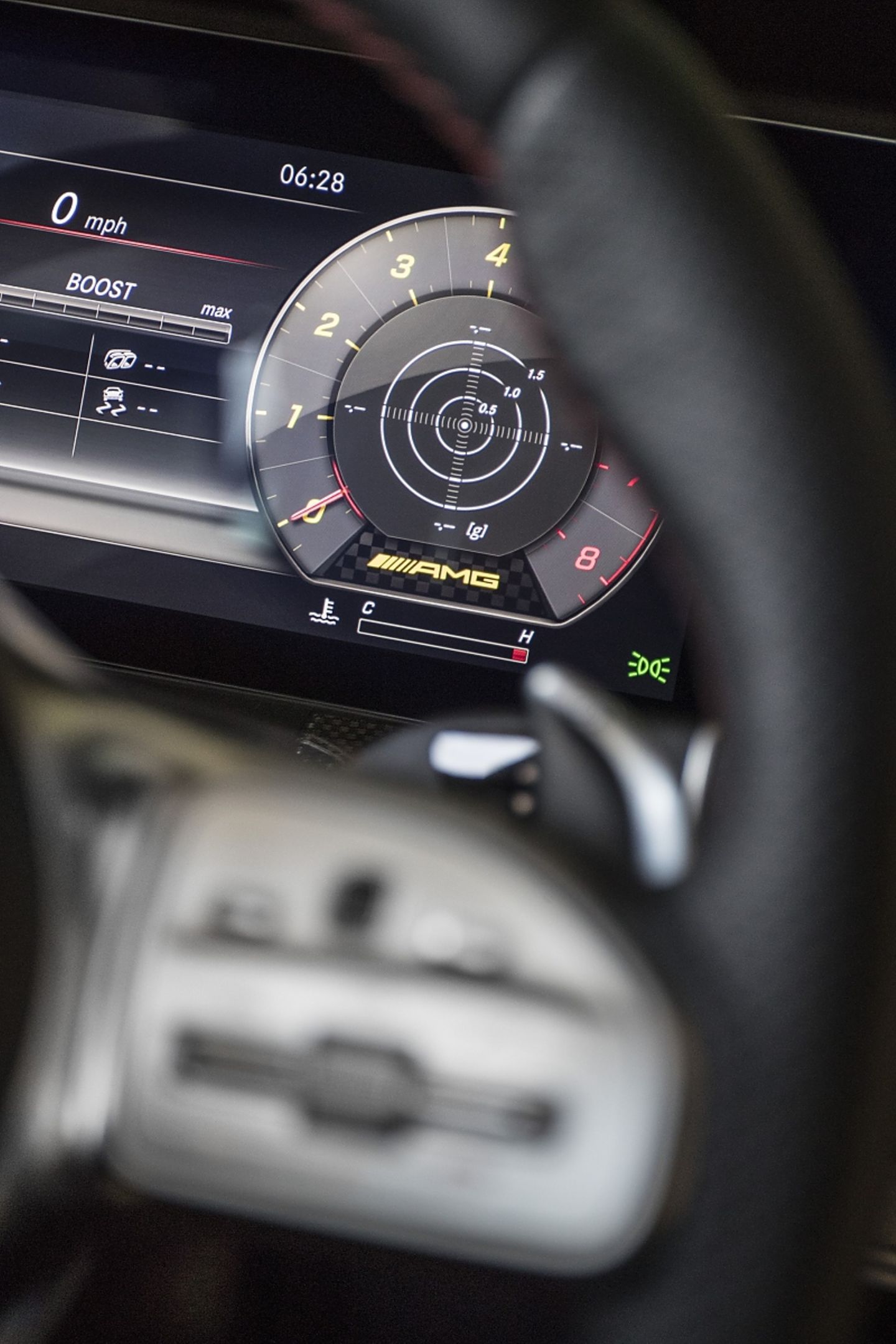Mercedes AMG E53 4matic Cabrio - neues Lenkrad und neue Instrumente